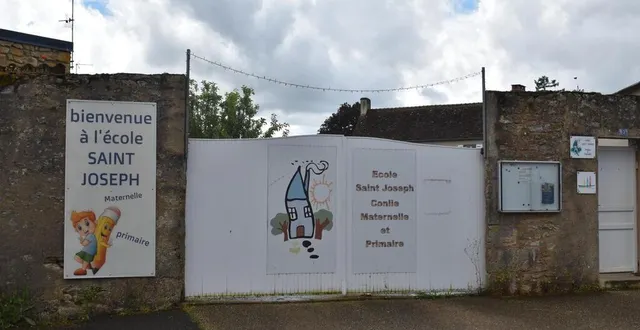 photo  l’école saint-joseph de conlie a été créée en 1858.  &copy;  le maine libre 