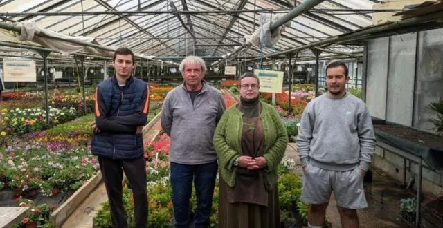 photo  l’équipe jaguelin horticulture.  &copy;  catherine jaguelin 