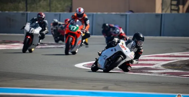 photo  cédric page est rentré dans les points lors de la première course de cette deuxième manche du championnat klass gp sur le circuit du castellet.  &copy;  jn compétition 