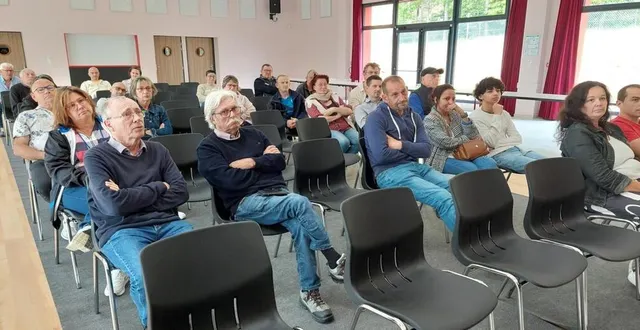photo  tous les nouveaux arrivants étaient conviés à la salle simone veil de lombron.  &copy;  mairie de lombron 