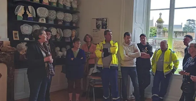 photo  le musée de la coiffe a déménagé dernièrement dans ses nouveaux locaux.   &copy;  le maine libre 