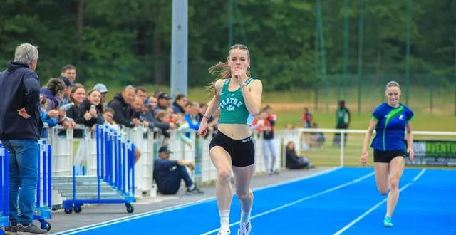 photo  léonore regnier a brillé à montfort-le-gesnois.  &copy;  le maine libre 