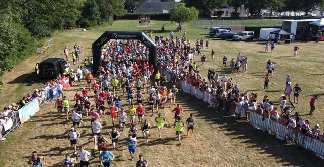 photo  plus de 350 sportifs de tous âges et de tous horizons se lancent chaque année sur la ligne de départ de la liniéroise.  &copy;  archives ouest-france 