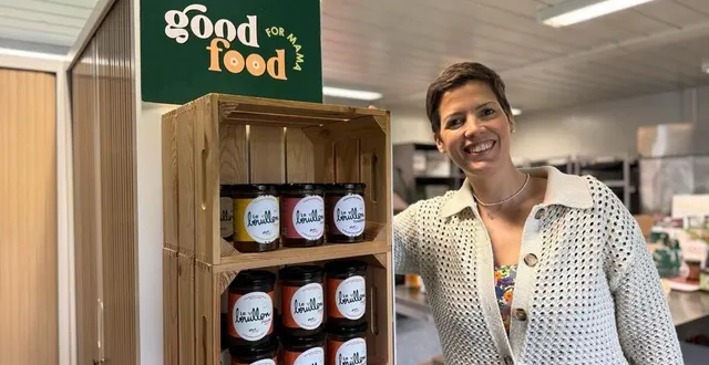 photo  aline lebrêne, fondatrice de la société good food for mama.  &copy;  photo good food for mama 