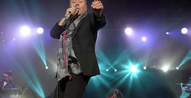 photo  jim kerr et simple minds - ici en concert à trélazé en 2014 - se produiront aux 24 heures du mans 2024.  &copy;  archives le courrier de l’ouest - josselin clair 