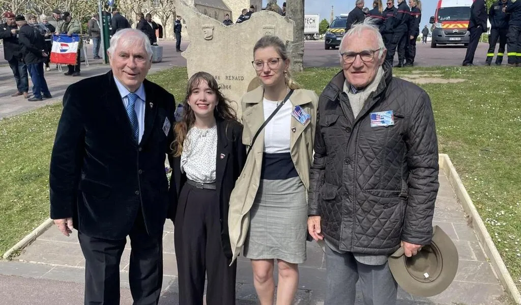 80e anniversaire du DDay la jeunesse francoaméricaine rejoint les
