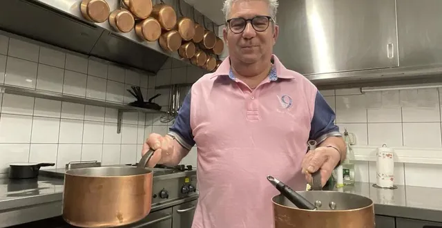 photo  thierry guilbault, propriétaire du restaurant le fin gourmet sera le chef du grand repas en 2024.  &copy;  louis pin 