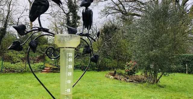 photo  des précipitations records pour ce mois de mai 2024.  &copy;  archives le courrier de l’ouest 