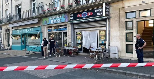 photo  les investigations se poursuivent pour tenter de faire la lumière sur cette fusillade qui a fait un mort et un blessé grave, ce lundi 3 juin à saumur (maine-et-loire).  &copy;  ouest-france 