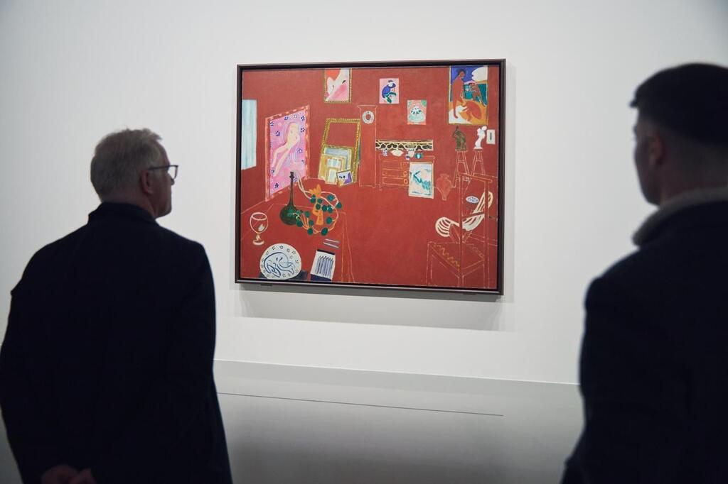 Art. Focus sur « L’atelier rouge » d’Henri Matisse à la Fondation Louis ...