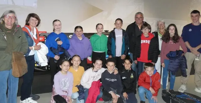 photo  les 12 enfants du cme.  &copy;  le maine libre 