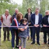 photo l’arboretum de saint-gervais-en-belin a été inauguré samedi.