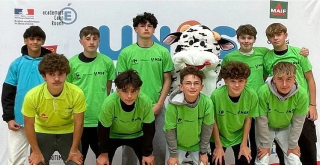 photo  une belle aventure sportive et humaine pour oscar, hugo, merlin, léo, axel, gabriel, alban, florian, ammar et oliver.  &copy;  sébastien labbé 