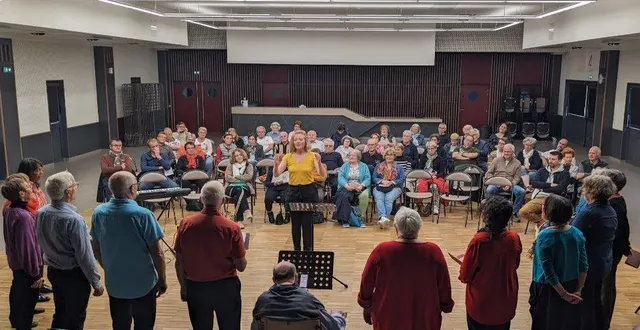 photo  la chorale neuvil’idylle a donné un concert très apprécié, à mi-chemin entre les berceuses relaxantes et l’invitation au voyage.  &copy;  ouest-france 