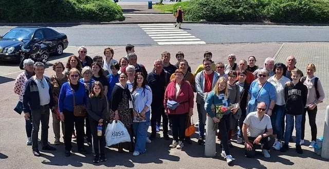 photo  il n’y avait pas eu d’échanges avec la ville de burgh le marsh depuis 5 ans.  &copy;  le maine libre 