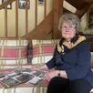 photo évelyne chrétien, 84 ans, se remémore ses souvenirs d’enfance, pendant la guerre.