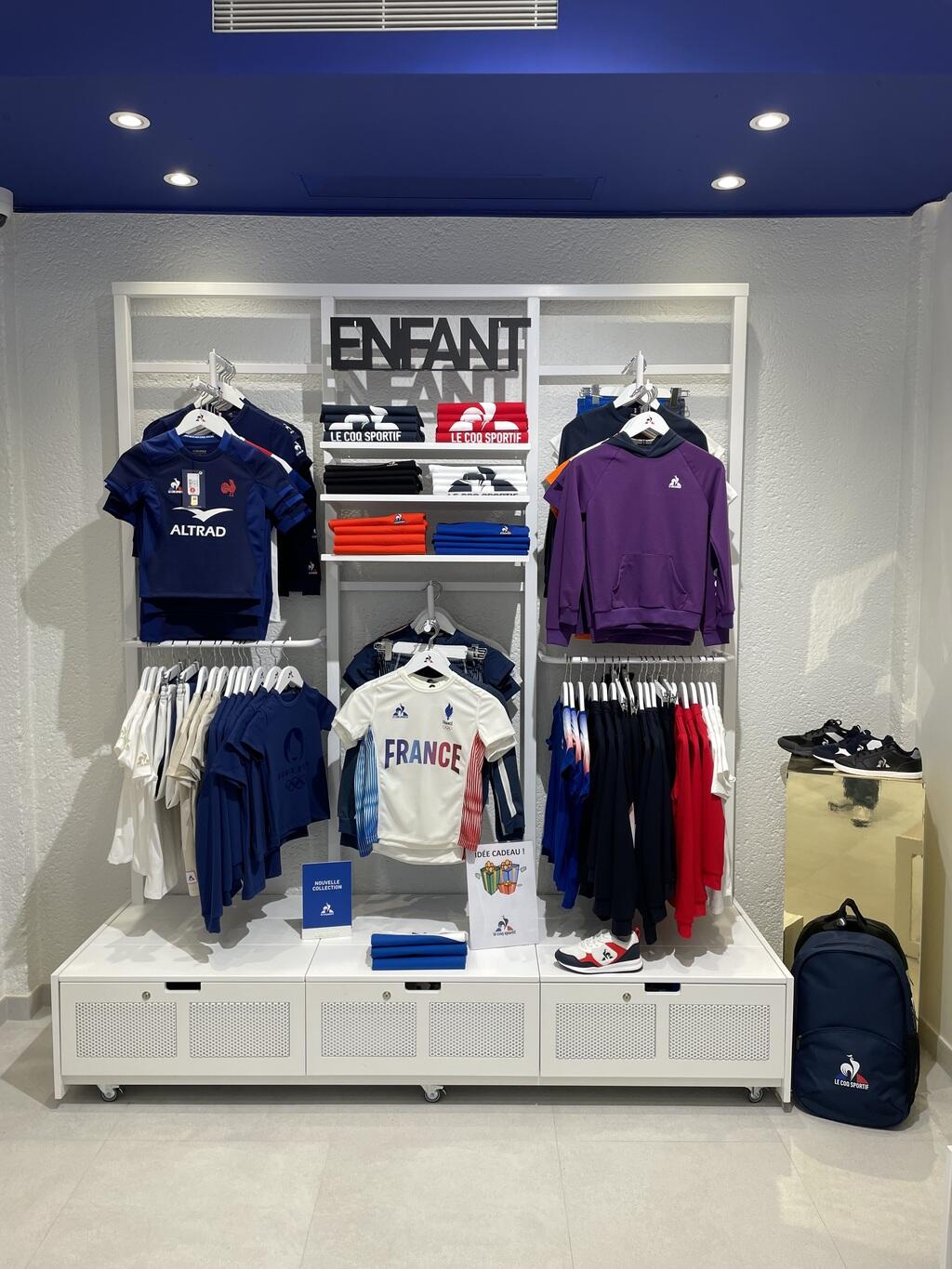 Le Coq Sportif Rennes une collection officielle JO 2024 et des articles pour toute la famille Rennes.maville