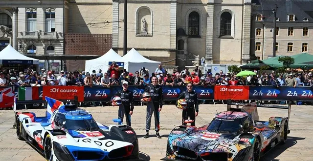 photo  les hypercar de bmw ont été les stars des premières heures du pesage de la 92e édition des 24 heures du mans.  &copy;  franck dubray / ouest-france 
