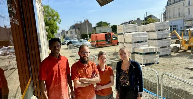 photo  les travaux avenue victor-leclerc et ses conséquences sur les commerçants.  &copy;  co – léo candas 