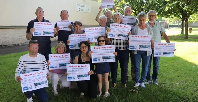 photo  une partie des membres du conseil d’administration de l’association spaace qui veut sauvegarder la piscine de candé. ceux-ci vont à la rencontre des municipalités environnantes pour expliquer l’intérêt de créer un syndicat des communes utilisatrices du complexe.  &copy;  ouest-france 