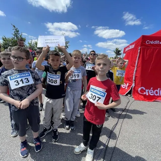 photo l’école vincent-muselli au départ.  ©  ouest-france