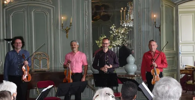 photo  le quintet hermione a donné un concert le 26 mai dernier.  &copy;  le maine libre 