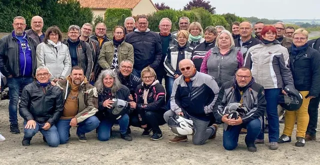 photo  les motards sont partis à l’assaut des petites routes touristiques  &copy;  le maine libre 