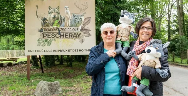 photo  le breil-sur-mérize, lundi 27 mai 2024. liliane cinçon et arabelle touchard ont vu le domaine de pescheray évoluer au fil des décennies. elles se souviennent des débuts « familiaux » de l’aventure.  &copy;  le maine libre – xavier sarrat 