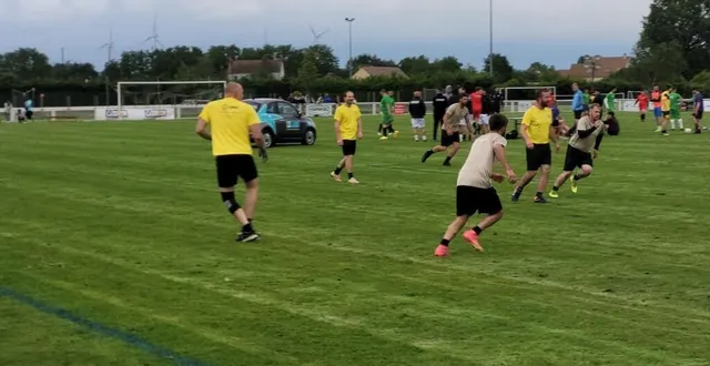 photo  le bsa a engagé deux équipes pour ce premier tournoi.  &copy;  le maine libre 