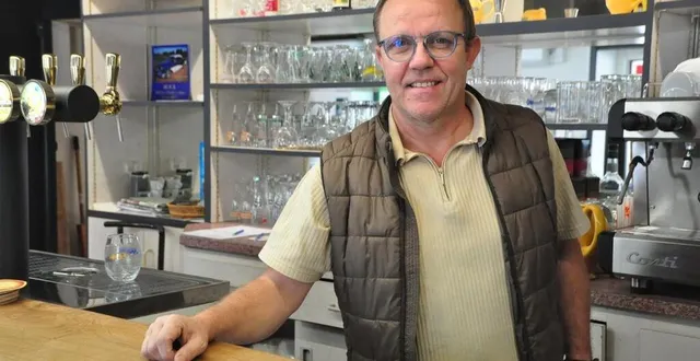 photo  thierry marchand a repris le bon coin à bazouges-cré en mai 2024. il n’a pas voulu changer de nom : « c’est une institution ici ».  &copy;  le maine libre 