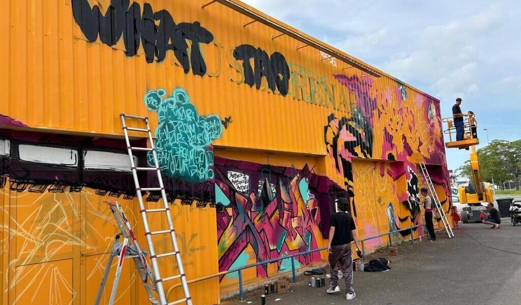 REPORTAGE. À La Roche-sur-Yon, ces graffeurs redonnent de la couleur à ...