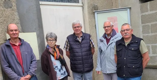 photo  guy jamois, membre et responsable du site des calots, marie-thérèse feufeu, membre, gérard gaucher, le président actuel, bernard etave, le secrétaire et jean-yves peletier, trésorier et responsable du site des fourneaux.  &copy;  le maine libre. 