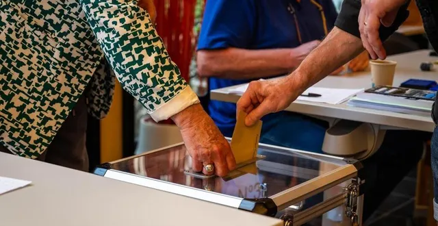 photo  les électeurs ont voté, ce dimanche 9 juin 2024, pour désigner les députés qui siégeront au parlement européen pendant les cinq prochaines années.  &copy;  kevin guyot / ouest-france 