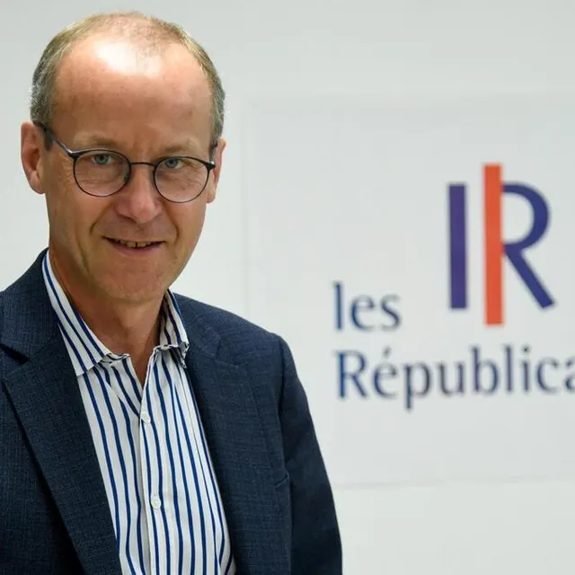 photo le sénateur (lr) stéphane piednoir, patron des républicains en maine-et-loire.  ©  co - laurent combet