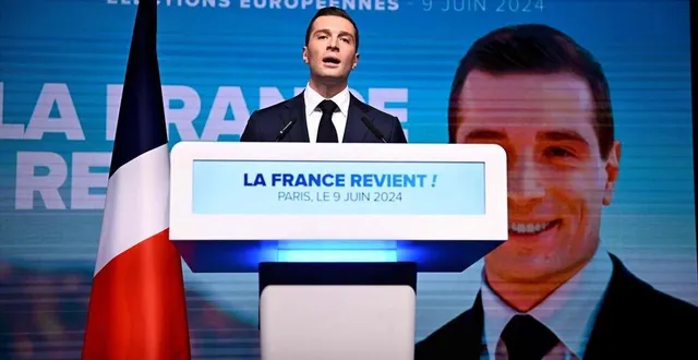 photo  la liste de jordan bardella est en tête en sarthe  &copy;  afp 