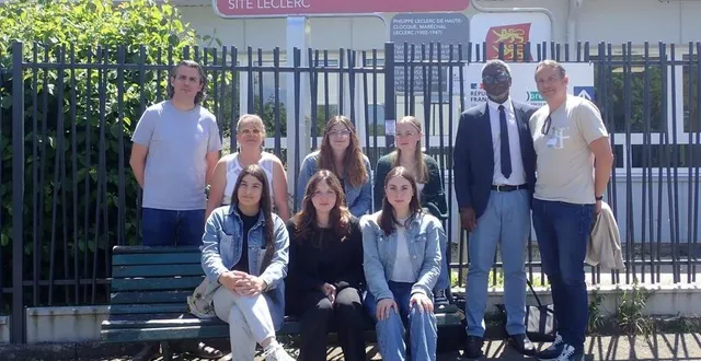 photo  les élèves qui partent cette année iront soit à pontevedra soit à cuenca, en espagne.  &copy;  ouest-france 