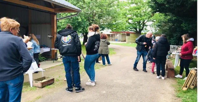 photo  de nombreux visiteurs sont venus découvrir le refuge et les animaux à adopter lors du week-end portes ouvertes.  &copy;  le maine libre 