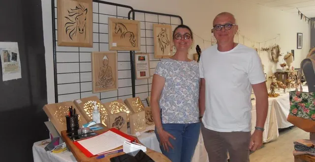 photo  artisans et artistes, issus du territoire de la communauté maine cœur de sarthe, poursuivent leur aventure au magasin éphémère de la galerie marchande.   &copy;  le maine libre 
