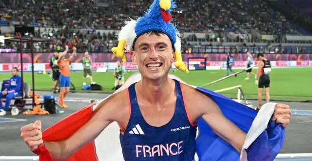 photo  yann schrub a remporté la médaille d’argent aux europe à rome, ce mercredi 12 juin.  &copy;  photo : andreas solaro/afp 