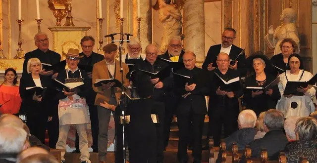 photo  la chorale val d’huisne interprétera, ce vendredi, une belle variété de chansons populaires.  &copy;  centre culturel de marolles-les-braults 