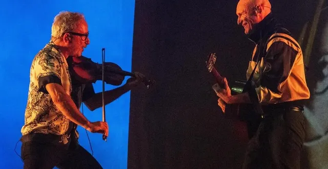 photo  louise attaque est en tête d’affiche du festival art sonic, les 19 et 20 juillet 2024.  &copy;  kevin guyot / ouest-france 