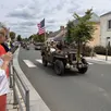photo cette jeep a débarqué à cherbourg (manche) en décembre 1944. c’est elle qui a ouvert la parade d’arnage dans la course, ce jeudi 13 juin 2024.