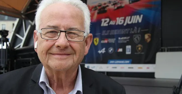 photo  thierry hamon, 67 ans, président de classic automotive, l’association qui gère la parade des pilotes des 24 heures du mans.  &copy;  ouest-france 