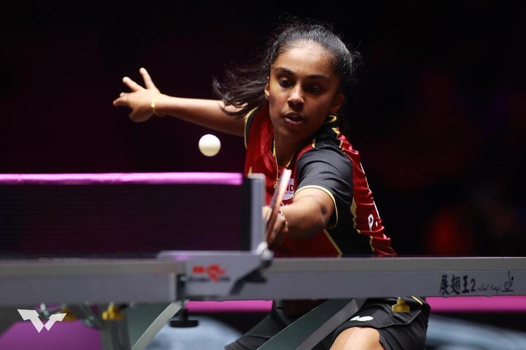 WTT Star Contender Ljubljana. Prithika Pavade et Charlotte Lutz filent