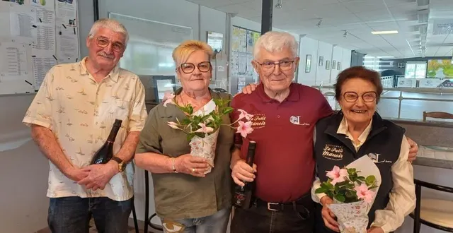 photo  samedi 8 juin, 21 équipes étaient engagées pour le concours de boule de fort un homme-une femme organisé par la société la liberté de saint-melaine-sur-aubance. c’est l’équipe de bernard raimbault et patricia bellion qui l’a emporté par 12 à 7 sur les vaillants aînés bernard cordier et marie-céline pelhate, à l’issue d’une très belle finale. le prochain concours sera celui de l’approche au rond du 27 au 30 juin.  &copy;  co 