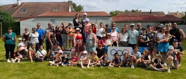 photo  les participants se sont beaucoup amusés lors des olympiades de samedi.  &copy;  ouest-france 