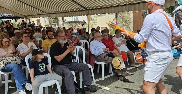 photo  l’ambiance était au rendez-vous.  &copy;  le maine libre 