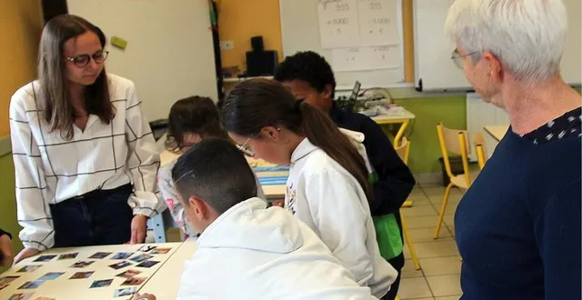 photo  répartis en 14 groupes, les élèves avaient sept épreuves à passer.  &copy;  le maine libre 