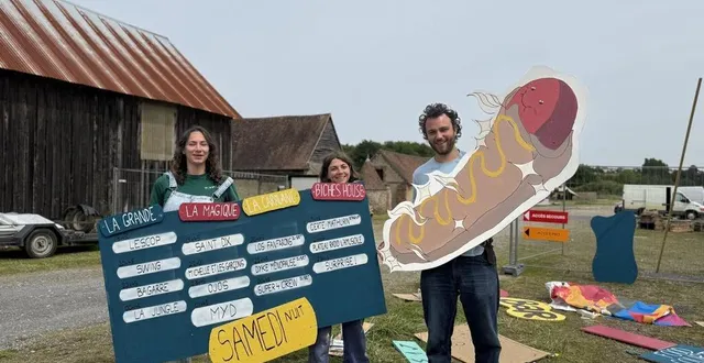 photo  les bénévoles sont prêts pour la neuvième édition du biches festival.  &copy;  ouest-france 