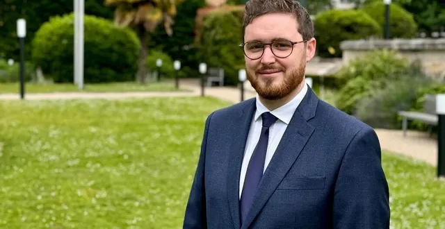 photo  quentin spooner, ex-chef de cabinet de la secrétaire d’état chrysoula zacharopoulou, a été nommé sous-préfet de mamers (sarthe), le 29 mai 2024.  &copy;  ouest-france 